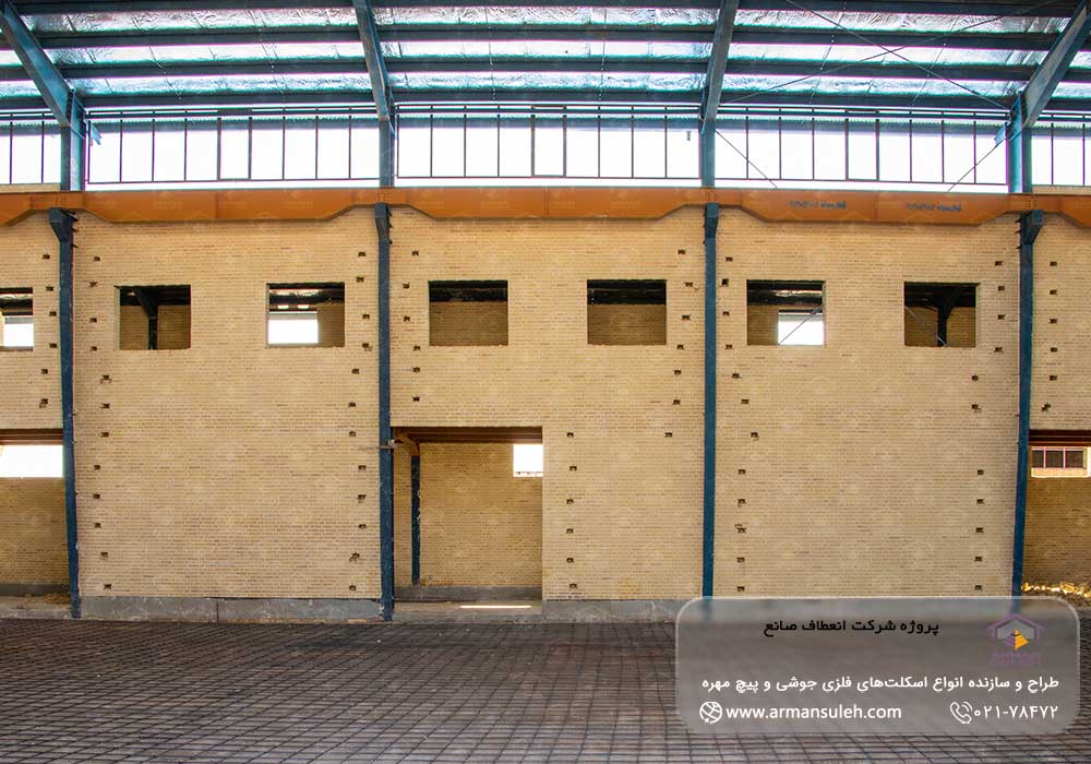دیوار آجری سوله