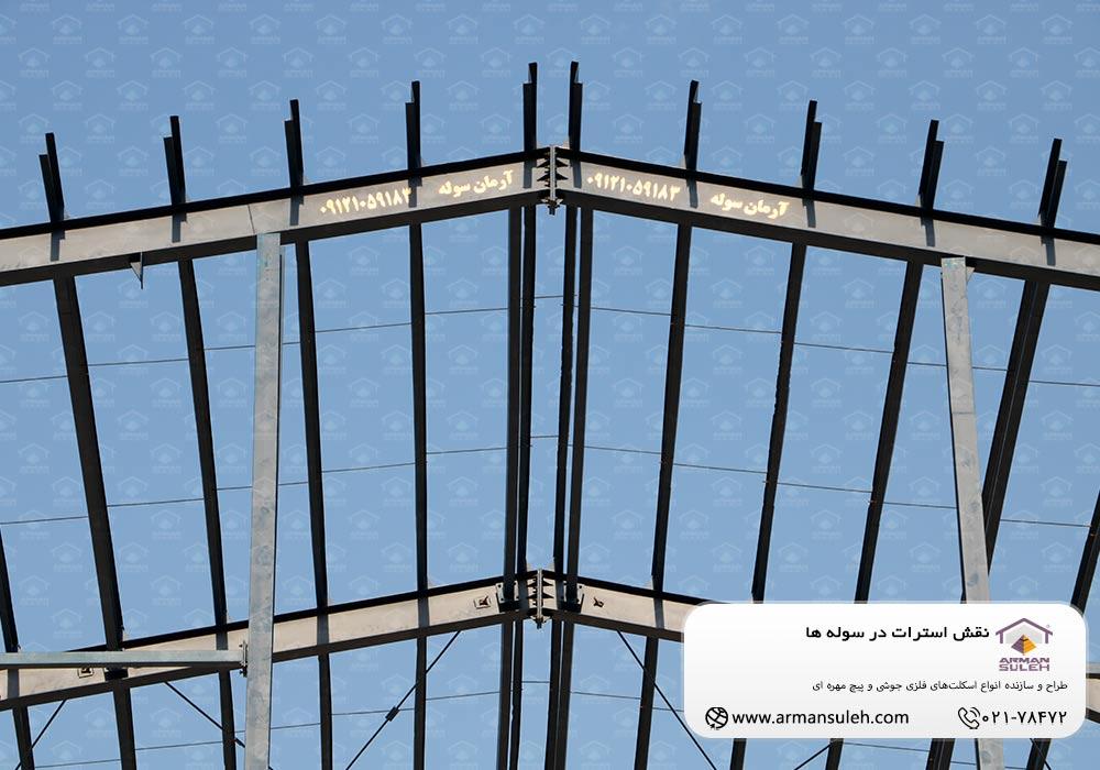 نقش استرات در سوله ها